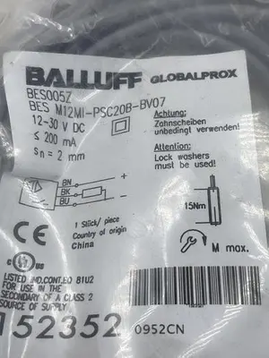 New | in-Stock BALLUFF BALLUFF BES005Z Sensors | ND Industrial Surplus #1212513