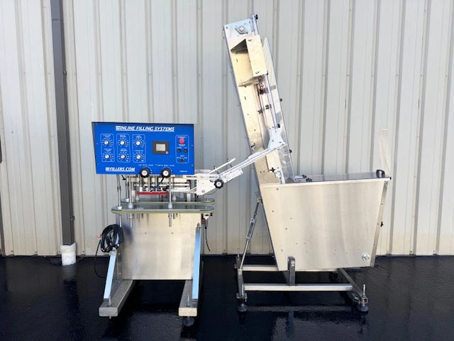 Used INLINE FILLING SYSTEMS INC NT Cappers Quill - Automatic Inline Connecticut US | Litchfield Packaging Machinery #685785