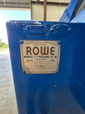 ROWE 10040 DS/L Uncoilers | Used Fab Machines (5)