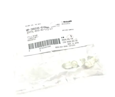 New | in-Stock MiSUMi Urethane Bumper Tapered Tip Softball Hardness 5-PACK Parts (Hydraulics and Pneumatics) Michigan US | Maverick Industrial Sales #1391433