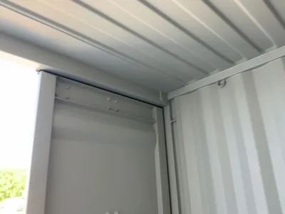 2026 40’L x 8’W x 9’ 6”T High Cube Shipping/Ground Container, swing doors on one end and four sets o...