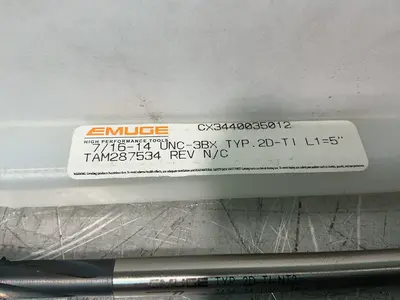 Used 2014 EMUGE TAM287534 Tooling & Accessories (Other) Ohio US | HGR 24 #1345781