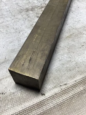 C360 Machined Brass; Lathe Stock Bar; 38″ X 2″ Square Bar
