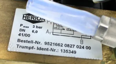 USED HERION 9521662 0827 024 00