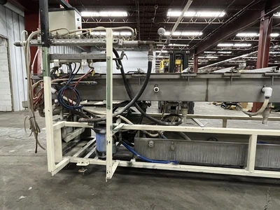 20' Tec Polymer Vacuum Sizing Tank, 16" W x 12" Cross Section