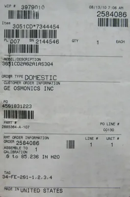 NEW ROSEMOUNT 3051CD2A02A1AS3Q4 PRESSURE TRANSMITTER 405PS015N065D3