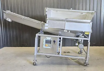 Used Screw Conveyor, 9” diameter x 108” long