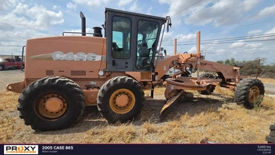Used 2005 CASE 865 Motor Graders Texas US | Proxy Equipment #1502897