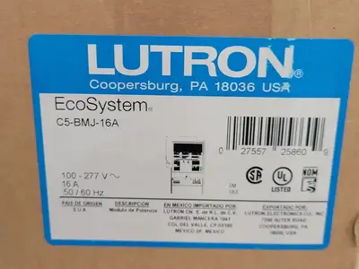 NEW LUTRON C5-BMJ-16A