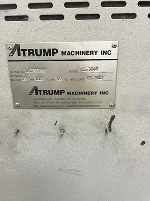 USED 2007 ATRUMP RL-3040