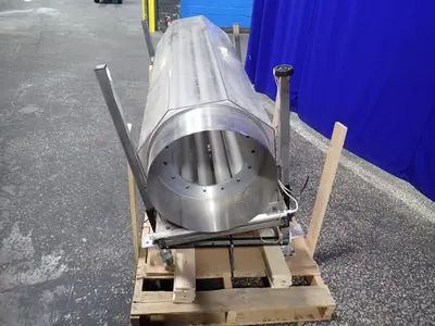 Used TEC ENGINEERING CORPORATION EXT DRUM SEP Tumbling Equipment Ohio US | HGR 24 #878380