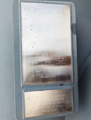 Hydrogen PSA System 1.3 MMSCFD