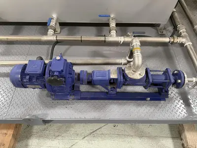 NEW NWI JX302 VOLUTE PRESS SLUDGE DEWATERING SYSTEM W/  POLYMER  DOSING UNIT MFG 26