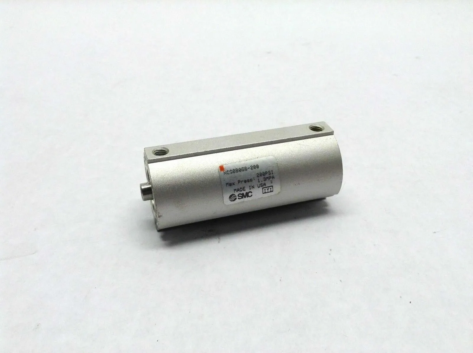 USED SMC DOUBLE ACTING COMPACT CYLINDER 200 PSI