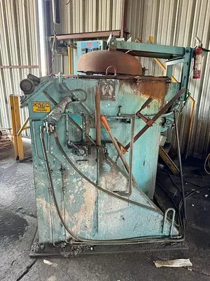 USED SCHAEFER ELECTRIC HYDRAULIC TILTING FURNACE