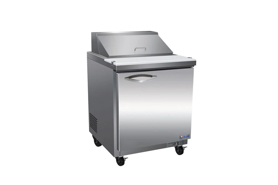 45-0193 IKON ISP29M 29” 1 Door Stainless Steel Mega Top Salad/Sandwich Prep Tabl