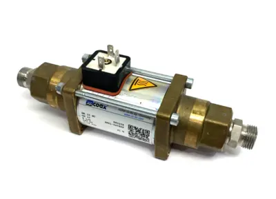 USED COAX DIRECT ACTING COAXIAL VALVE 2/2-WAY MK-10-NC-DN10-G1/4-24VDC
