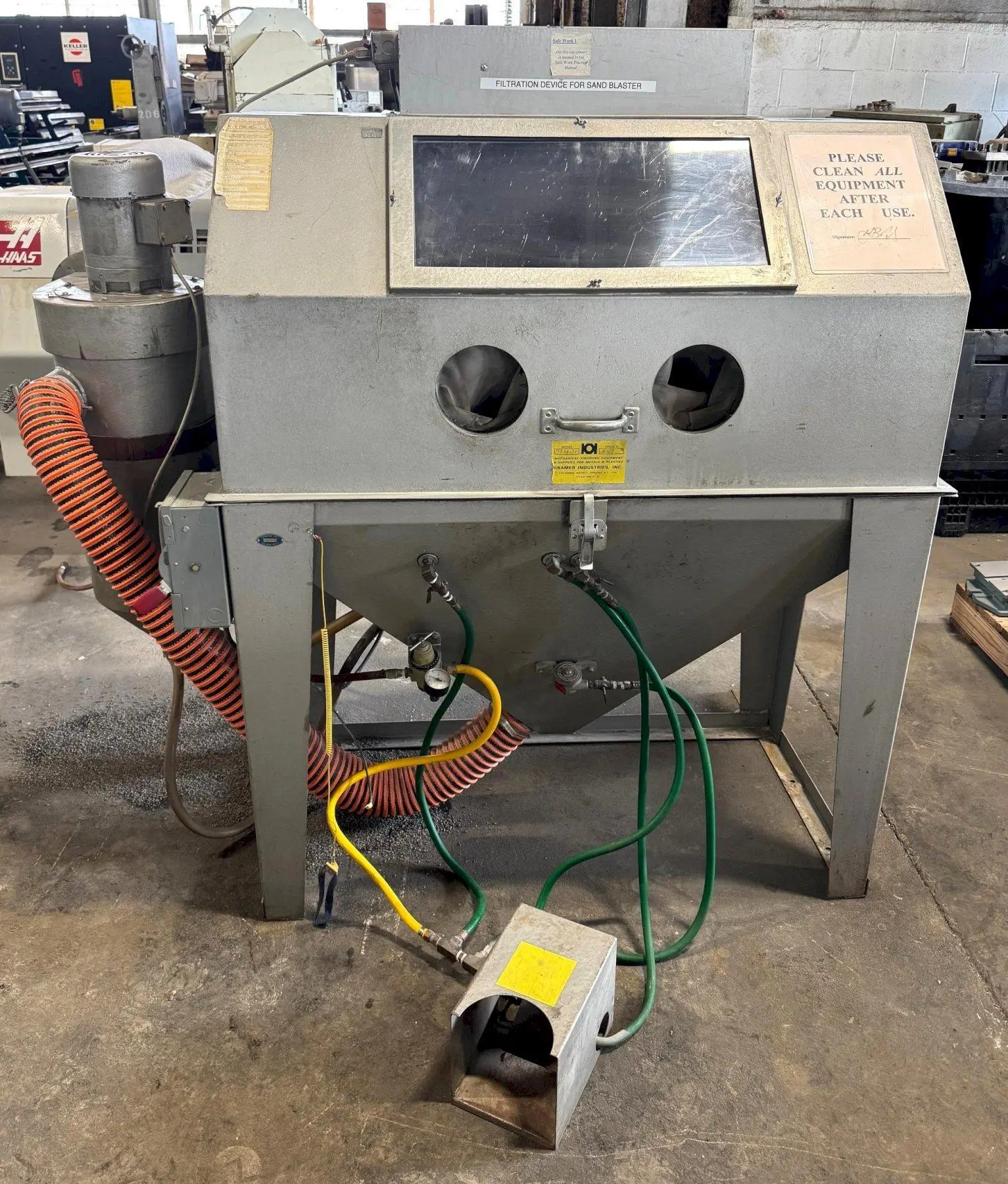 USED KRAMER INDUSTRIES TDB-48X24
