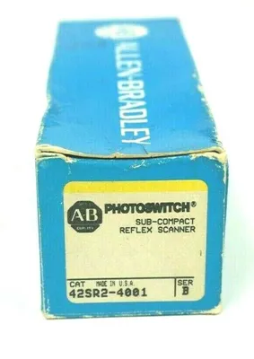 NEW ALLEN BRADLEY 42SR2-4001 PHOTOSWITCH REFLEX SCANNER 42SR24001