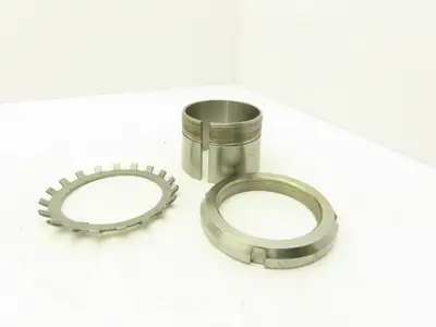 Standard 22x3.938 SNW Adapter Assembly Bushing Spanner Nut & Lock Ring