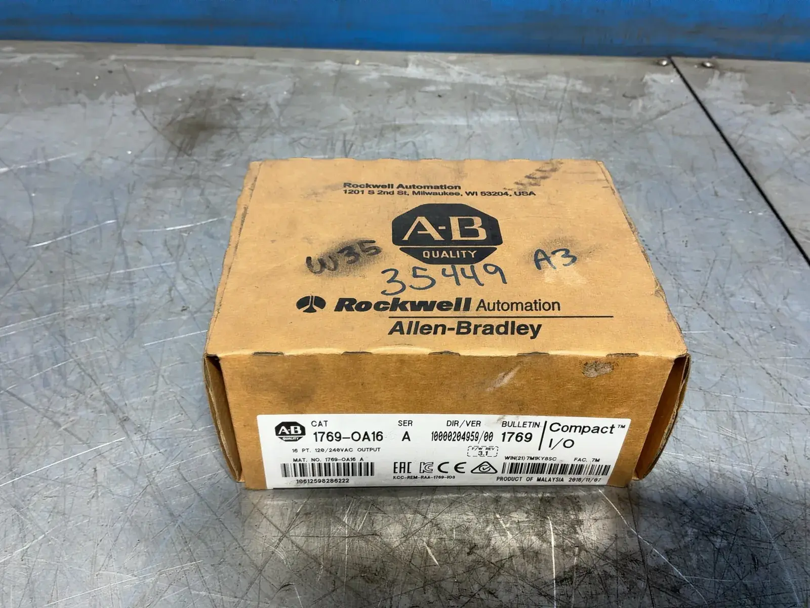 NEW 2016 ALLENBRADLEY 1769OA16