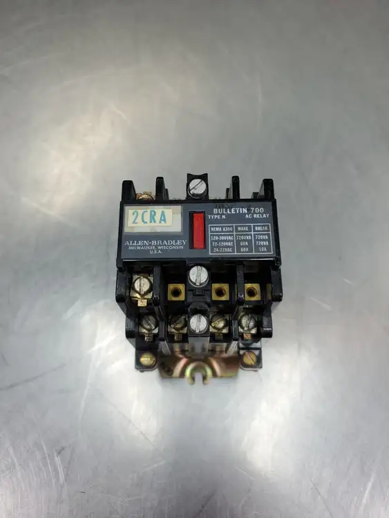 Used Allen-Bradley 700-N000A1 Ser C Bulletin 700 AC Relay Relays & Switches | Palmetto Automation #1155839