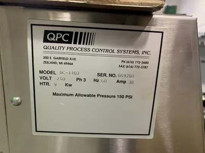 USED QUALITY PROCESS CONTROL SYSTEMS DC-1107