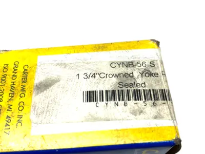 USED CARTER YOKE ROLLER 1-3/4" CROWNED, SEALED