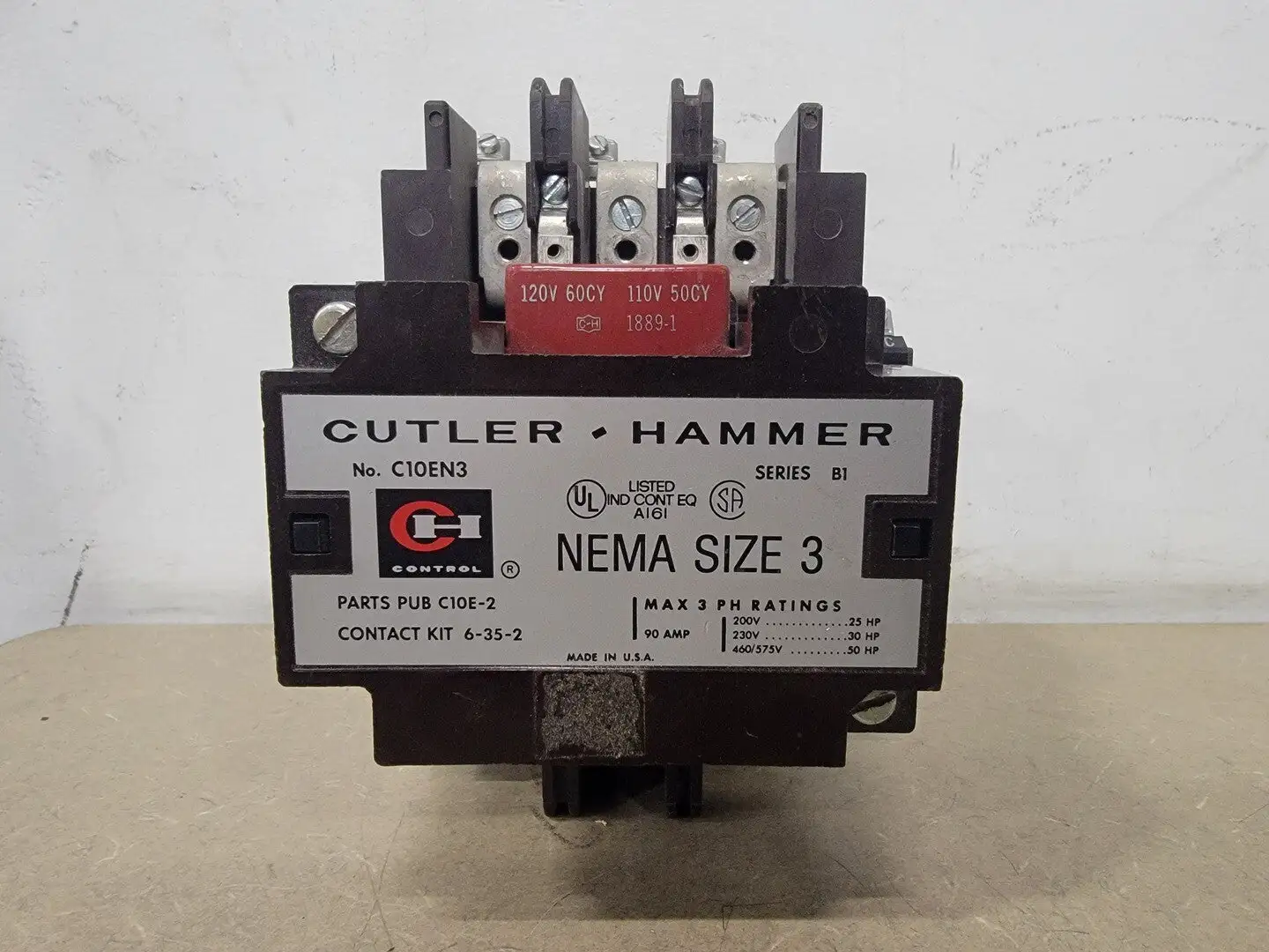 USED CUTLER-HAMMER C10EN3