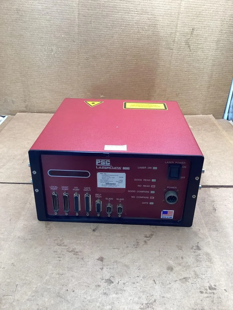 PSC Automation LazerData 8000;  LD8004 Barcode Scanner