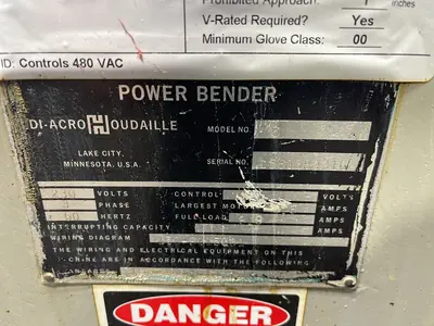 Used DIACRO HOUDAILLE 6 Pipe, Tube & Bar Benders Ohio US | HGR 24 #1186237
