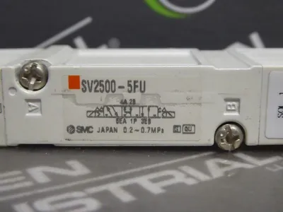 SMC SV2500-5FU Pneumatic Solenoid Valve 0.2 ~ 0.7 MPa Used