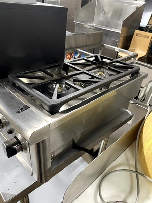 72-0380 Capital CG1238SBL Natural Gas Double Burner Countertop Stove