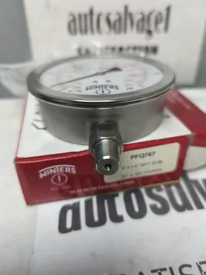 New | in-Stock WINTERS PFQ767 Universal Pressure Meters Ohio US | Surplus Asset Holdings #1237168