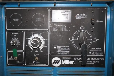 USED MILLER SHOPMASTER 300