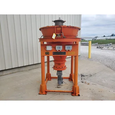 Used 2HP TQS Verical Cone Mixer Weigh Feeder - Model 38A-1