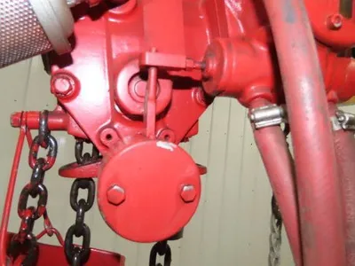 Chicago Pneumatic 1/4 Ton 500Lb Power Vane Air Chain Hoist 10' Lift w/Pendant