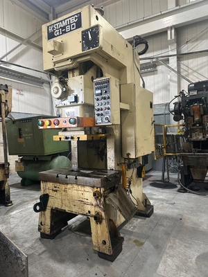 STAMTEC G1-80 Gap Frame Single Crank Press | Kempler Industries (1)