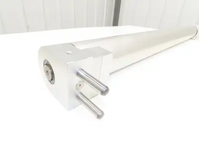 Wipotec OCS BB900-DB Aluminum Roller Pulley for Checkweigher Belt Conveyor 39"W