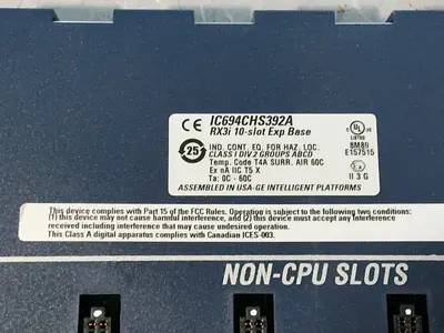 Used GENERAL ELECTRIC IC694CHS392A PLC Chassis Ohio US | HGR 24 #1357303