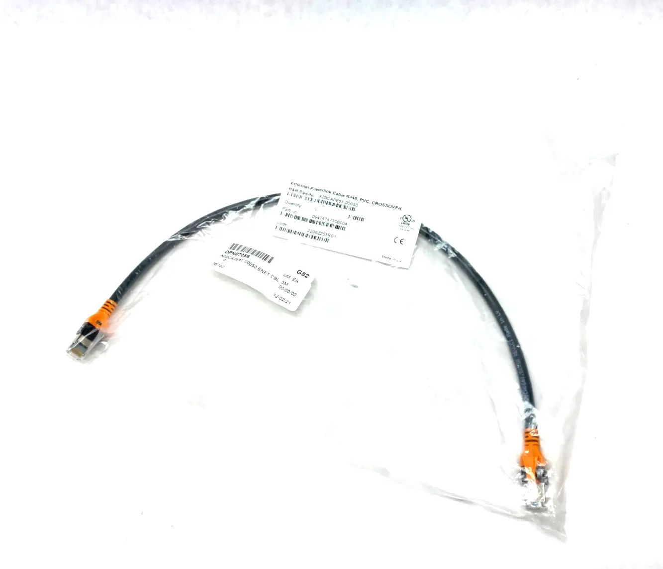 New | in-Stock B&R AUTOMATION ETHERNET POWERLINK CABLE CROSSOVER 2X RJ45 Cable & Wire | Maverick Industrial Sales #1104743