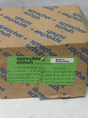 New | in-Stock SPRECHER+SCHUH CA 1-150 Miscellaneous Equipment (Electrical & Power) Ohio US | Surplus Asset Holdings #1235413