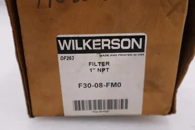 NEW IN BOX Wilkerson F30-08-FM0 Particulate Filter 1" NPT STOCK H362
