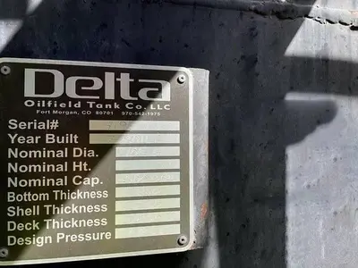 USED 2011 DELTA FRAC TANK