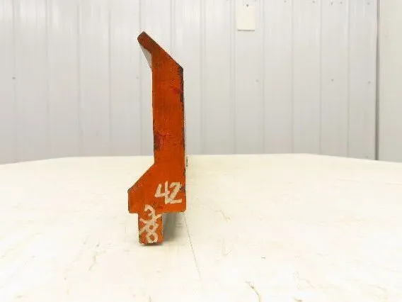 Press Brake Gooseneck Punch Die 42-3/8" Long 90° V 1/4" Finger 3-3/4" H