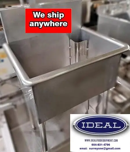 27" pot sink -