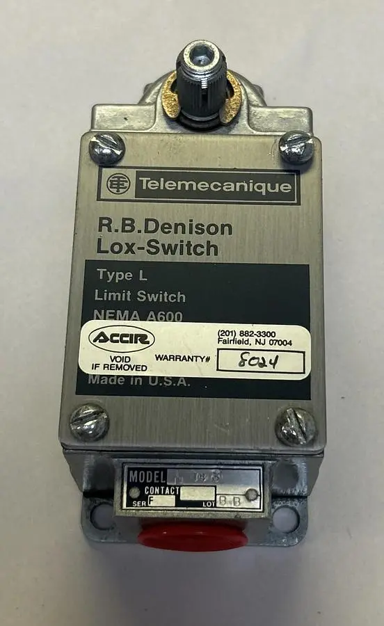 Used TELEMECANIQUE L143 Miscellaneous Equipment (Electrical & Power) | Surplus Asset Holdings #1195056