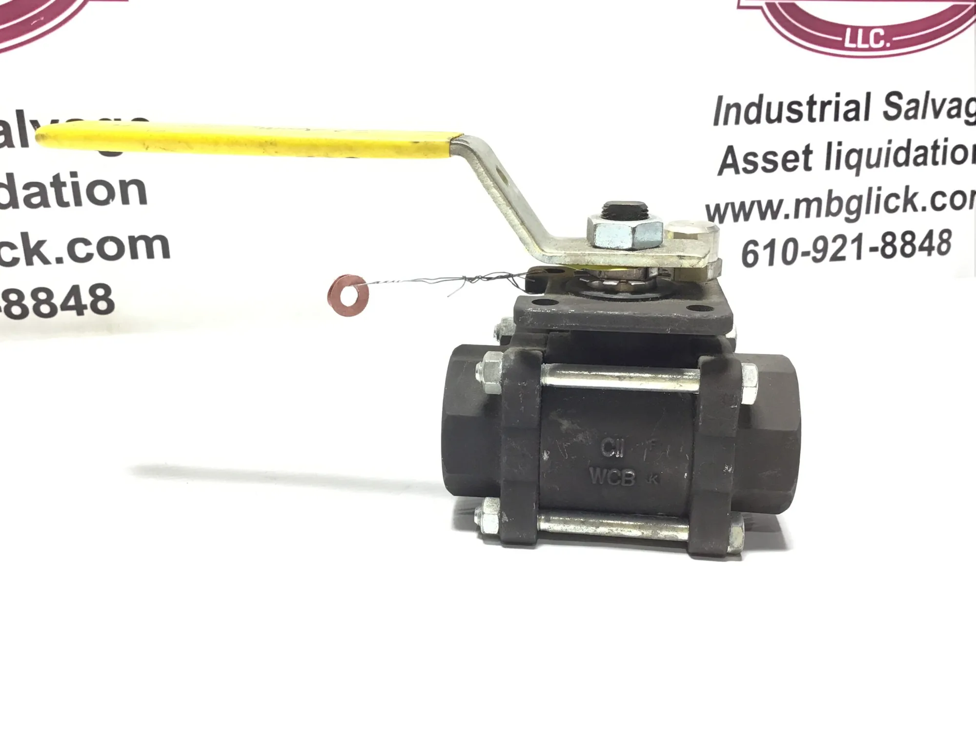 Apollo 83R-206-01 Carbon Steel 3-Piece Full Port Socket Weld Ball Valve
