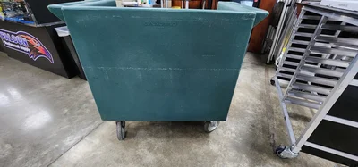 Used Cambro Used Cambro TDC2029 Slate Blue Dish Cart - 38" x 22" x 34" Restaurant Equipment (Miscellaneous) Illinois US | Falcon Restaurant Supply #1376420