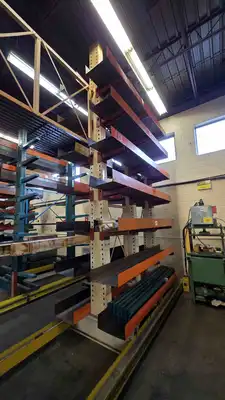 USED Cantilever Shelves Heavy Duty